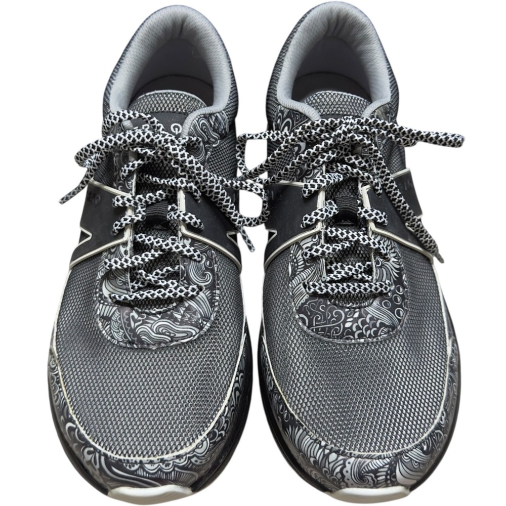 TRAQ Alegria Qarma Comfort Walking Shoes Women 8‎ Nurse Work Boho Paisley